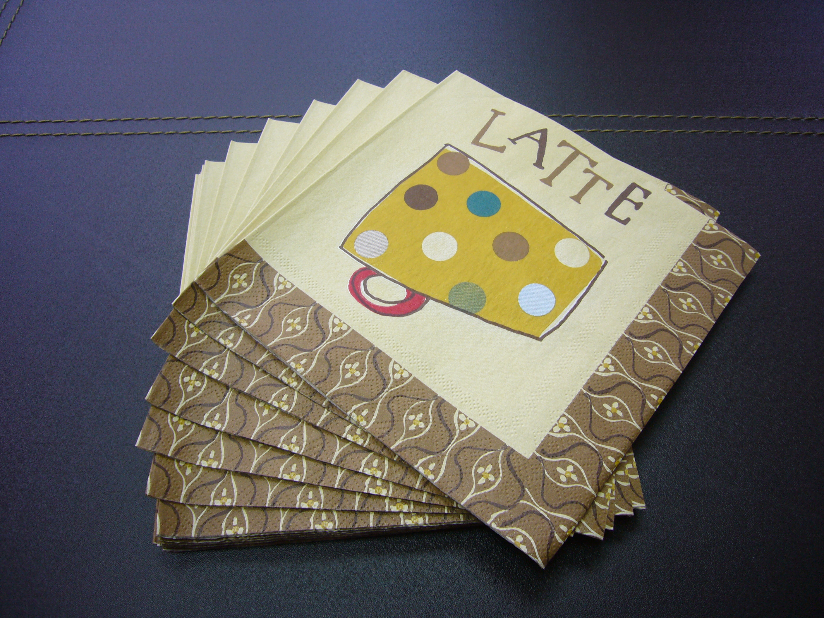 蝶古巴特下午茶餐巾紙AC006~馬克杯