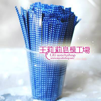 封口鐵線-11 藍格子10克*1