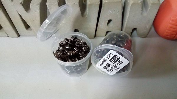 小鐵環-2 小鐵環(銀黑色)*1盒